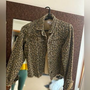 Jean Jacket Cheetah